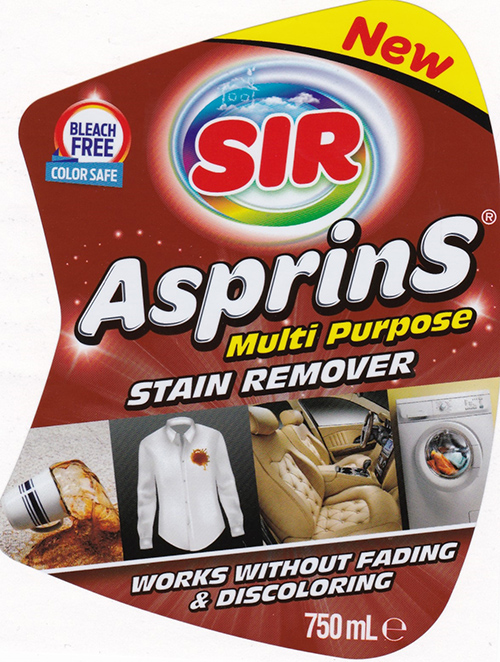 A6 Household - Çiftsan Etiket Turkey for Sir Asprins multi purpose stain remover