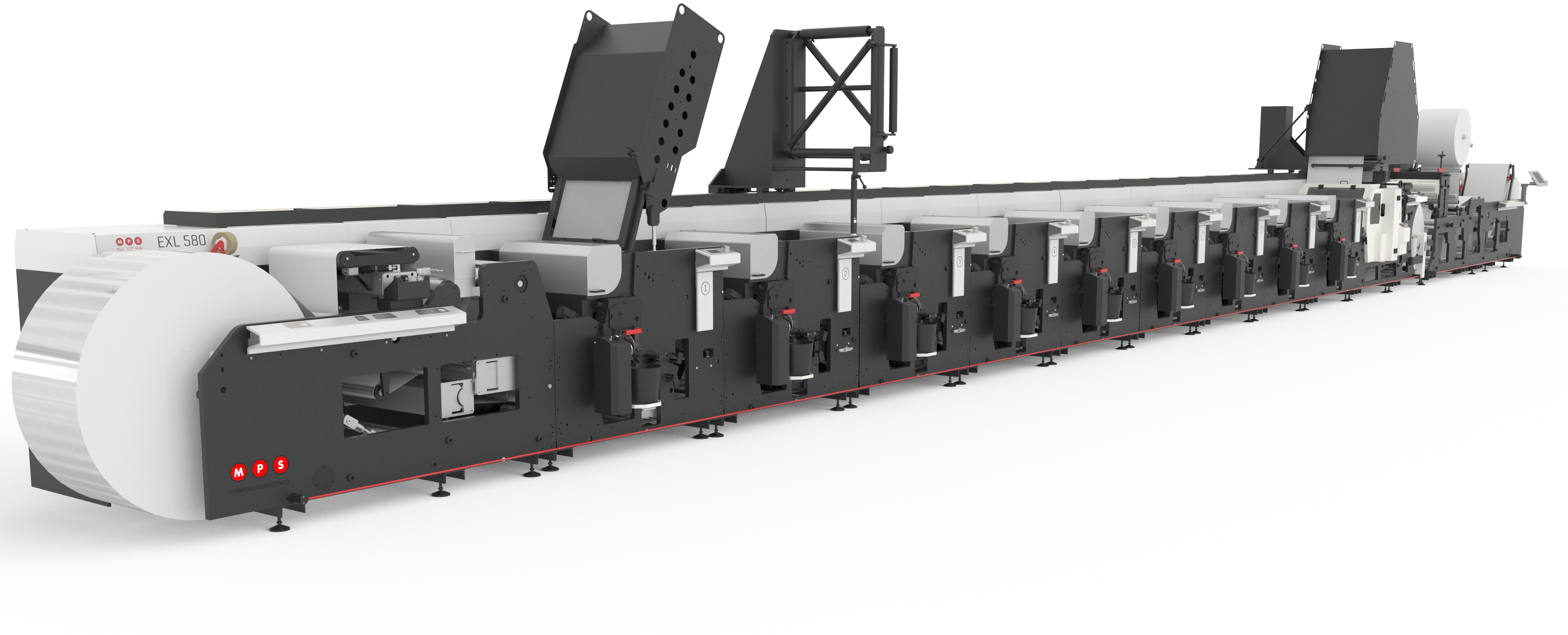 MPS provides flexo, offset and hybrid printing presses